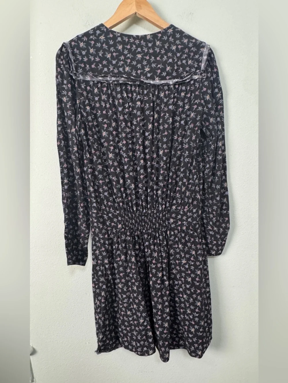 Zadig & Voltaire Remus Liberty Floral Dress Size Small Dark Floral - Picture 7 of 13